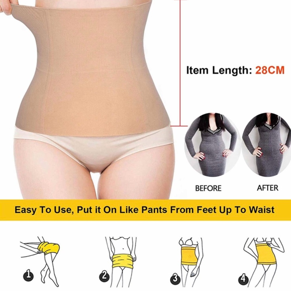Waist Trainer with nursing pads